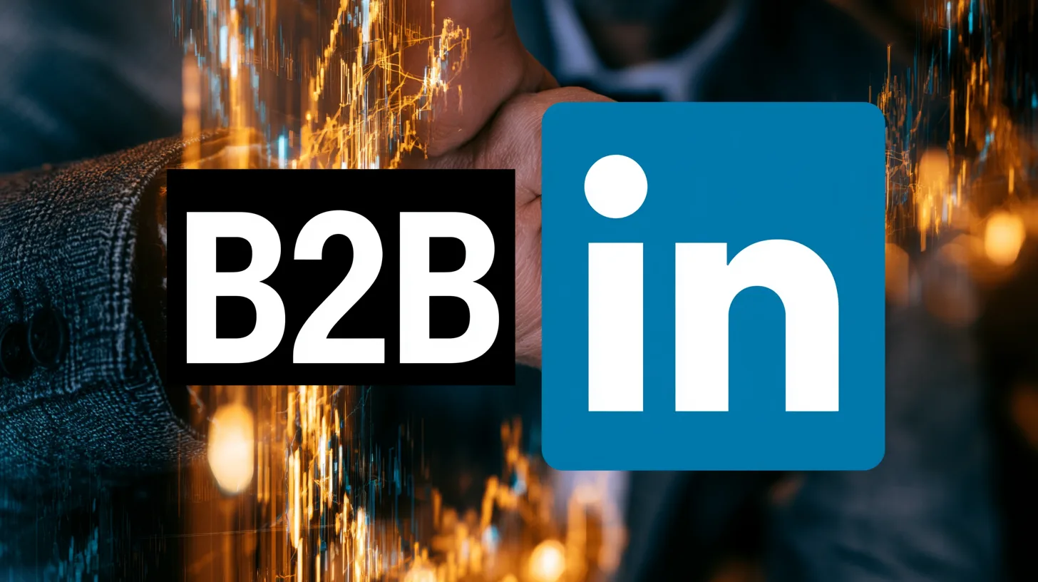 Billede til prompten: B2B indhold til LinkedIn: ChatGPT prompt til virksomheder